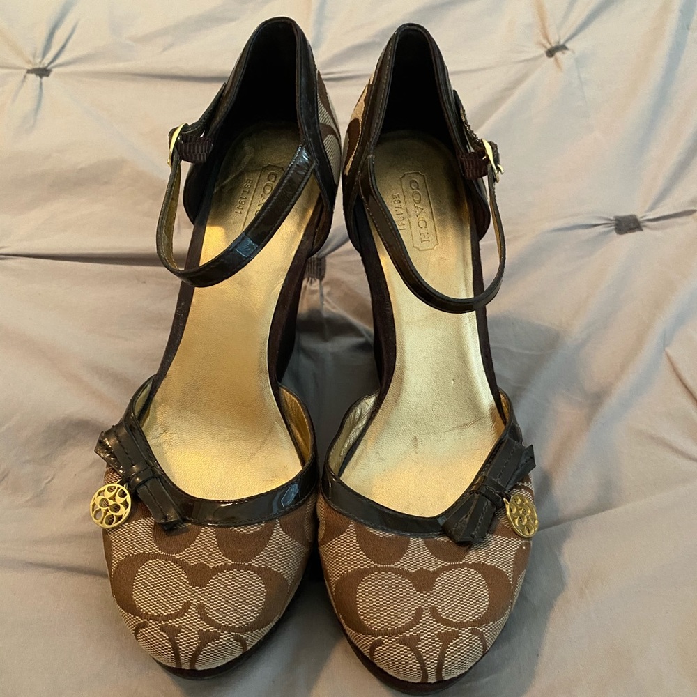 Coach Mary Jane Wedges